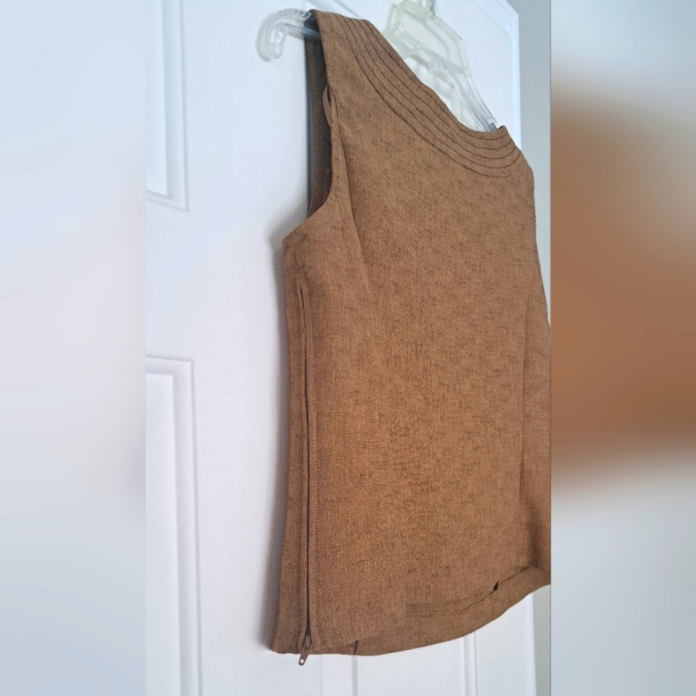 Sag Harbor NWT 3 Piece Set Pant Tank Jacket Color Spice Office Business. Size 10 - Picture 10 of 12